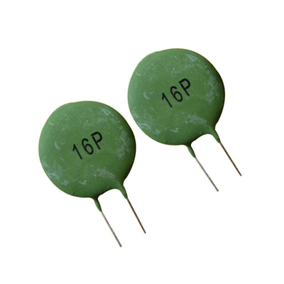 Van de de Temperatuurcoëfficiënt van MZ31 16P Positieve Thermistor 18MM PTC Thermistorweerstand MZ21- P500RMN