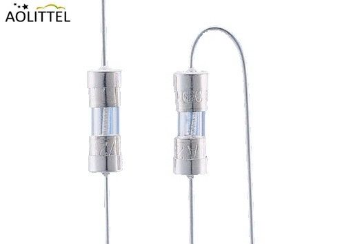 3.6x10mm As Leaded Patroontype van de Tijdvertraging Miniatuurglazen buiszekering 100mA-24A 250V met UL CUL