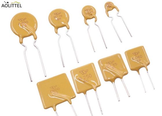 TE de Analoge Radiale Leaded PTC Resettable Zekering TRF012 250V 0.12A van connectiviteitspolyswitch