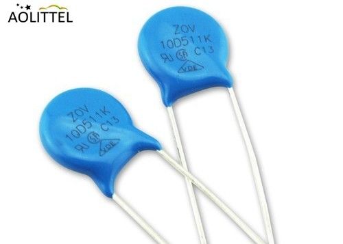Dwars Aangepaste Radiale Leaded Standaardsiov het Metaaloxidevaristor 14D511K ZOV VDR MOV van EPCOS met UL CUL VDE CSA ROHS