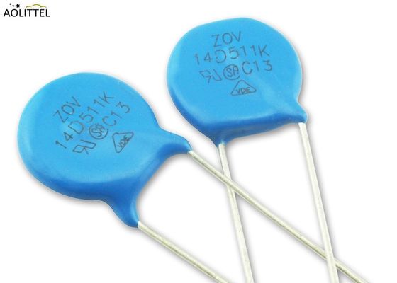 Dwars Aangepaste Radiale Leaded Standaardsiov het Metaaloxidevaristor 14D511K ZOV VDR MOV van EPCOS met UL CUL VDE CSA ROHS