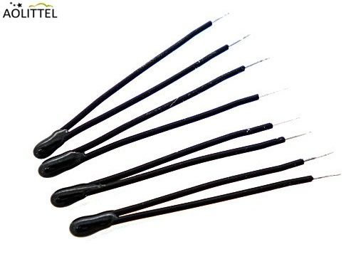 De radiale Leaded Epoxy Met een laag bedekte Thermistor 10KOhm 3950 1% van Thermometrics NTC voor Airconditioning