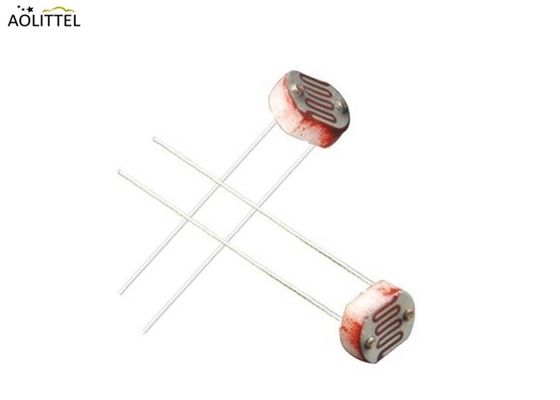 3mm LDR Lichte Afhankelijke Weerstandsphotoresistor Lichtsensor 5-200K met Ceramische Pacakge