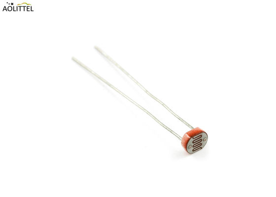 3mm LDR Lichte Afhankelijke Weerstandsphotoresistor Lichtsensor 5-200K met Ceramische Pacakge