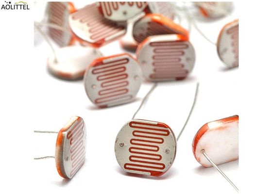4mm Dia CdS Fotoconductieve Fotocelphotoresistor Lichtsensor 540nm voor Camerablootstelling