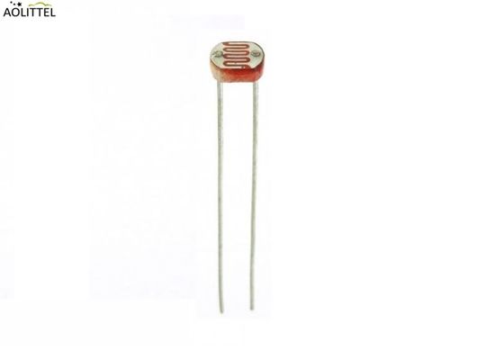 Vochtbestendigheid 7mm Ceramische Plastiek Ingekapselde CdS Fotoconductieve Cel voor Photoresistor Photosensor