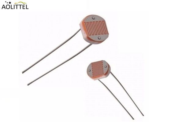 Vochtbestendigheid 7mm Ceramische Plastiek Ingekapselde CdS Fotoconductieve Cel voor Photoresistor Photosensor
