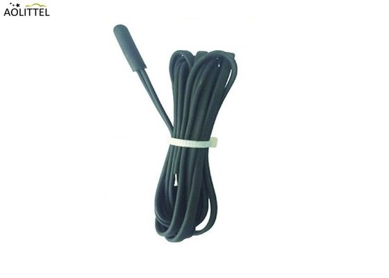 Injectie 6x15mm NTC-Micro- Temperatuursensor 10KΩ±1% B2550=3950±1% van IP68 TPE met Bawg26# Vlakke Kabel 2 Meter