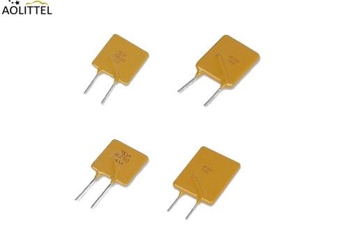 Universele de Thermistor Radiale PTC van 60V 72V 0.75A PolyTron PPTC Resettable Zekering TRC075 voor Automobieltoepassing