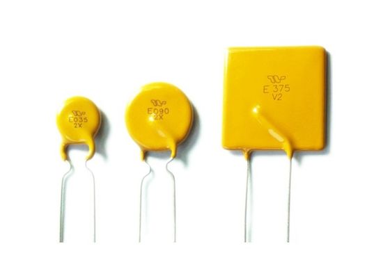 PTC van de de Temperatuurcoëfficiënt van het schijf Autoterugstellen Positieve Resettable Zekering TRE025 120V 250mA met het Certificaat van UL CSA TUV RoHS