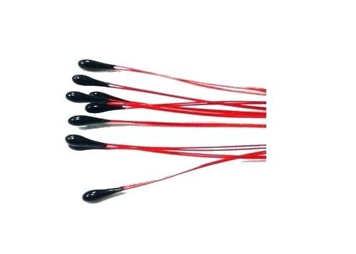 De medische van de de Sensorparel NTC van de Toepassings Nauwkeurige Geverniste Draad Miniatuurthermistor 30KOhm 3953 met Bendable emailleerde Draad