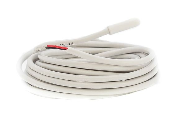 De Zaal van pvc Overmolded de Verre van de Micro- van Undefloor van de Thermostaat Verwarmende Verwarmingskabel Sonde 10KΩ 3950K 6.5x25mm Temperatuursensor