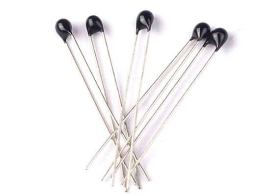 MF52 zwarte Thermische de Weerstandsntc Thermistor 3KOhm 3950 van de Epoxyharsinkapseling voor Miniatuurtemperatuursensor