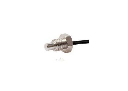 Meting 1/2“ NPT Draad 50mm Schroeftype Micro- Temperatuursensor 10K van watertemperaturen met 1m Beschermde Kabel UL2464 22AWG