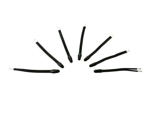 Naar maat gemaakte epoxy-Ingekapselde NTC-Thermistor 2.7KOhm 3977K 1% 500mW voor de Sensor 2.1-2.7KOhm van de Koelmiddelentemperatuur bij 20C