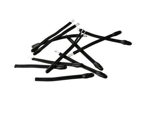 Naar maat gemaakte epoxy-Ingekapselde NTC-Thermistor 2.7KOhm 3977K 1% 500mW voor de Sensor 2.1-2.7KOhm van de Koelmiddelentemperatuur bij 20C