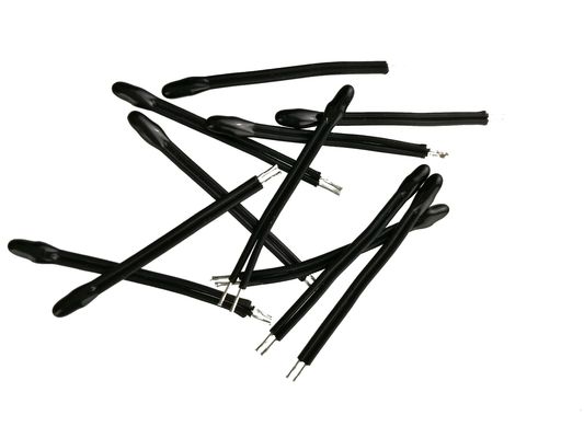 Naar maat gemaakte epoxy-Ingekapselde NTC-Thermistor 2.7KOhm 3977K 1% 500mW voor de Sensor 2.1-2.7KOhm van de Koelmiddelentemperatuur bij 20C