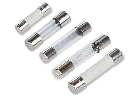 8AG de cilindrische Patroonzekeringen AGX 250VAC 500mA 6x25mm Zekering snel van de Acterenglazen buis met 6,25 mm van X25 mm de Snelle Snelheids