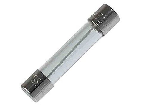 De Zekeringsmetalen kap 6.35x32mm Keer van de de Slagglazen buis van de VertragingsPauze de Langzame Zekering 10Amp 250VAC 6x30mm van de sigaren Lichtere Patroon
