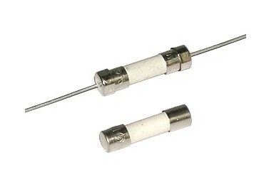 Hoge Brekende Capaciteit 5x20mm van de de Tijdvertraging van de Metalen kap de Langzame Slag van de de Buiszekering Ceramische Verbinding 4A 125VAC voor Witte Goederen