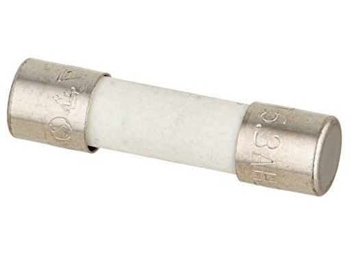 Hoge Brekende Capaciteit 5x20mm van de de Tijdvertraging van de Metalen kap de Langzame Slag van de de Buiszekering Ceramische Verbinding 4A 125VAC voor Witte Goederen