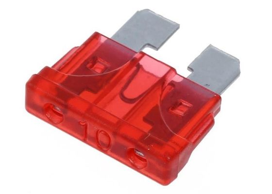 Standaardatc van het de Stijl Autoblad van ATO Regelmatig 19x19x4mm Automobiel de Zekerings10a 32V Rood voor Auto de Kraanadapter van de Zekeringshouder