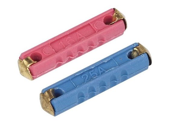DIN72581 standaardgbc-Bakeliet 6x24mm Europese Autozekering 32VDC 5A-40A van de Zinklegering voor Zekeringen van het de Auto Autoblad van de EU de Automobiel