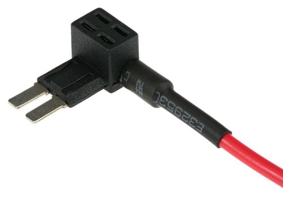 Micro2 voegt ATA Micro II een van de de Vrachtwagen Mini Autozekering van de Krings32v 15A In-line Auto de Houdersul1015 16AWG Rood met Zekeringsadapter toe