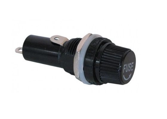 Het Type van de Brandbaarheids Miniatuurschroef van UL94 V0 van de de Zekeringshouder van Patroonpcb de Doosblok voor 5x20mm Ceramische Buiszekeringen 10A 250V