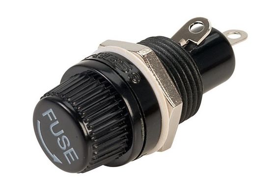 Het Type van de Brandbaarheids Miniatuurschroef van UL94 V0 van de de Zekeringshouder van Patroonpcb de Doosblok voor 5x20mm Ceramische Buiszekeringen 10A 250V
