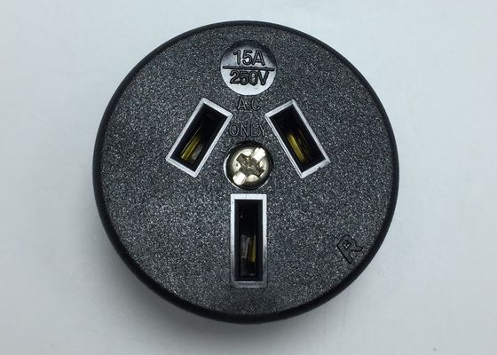 Ingezetene Internationale AC Elektro de Contactdoosafzet 3 Pool 15 Ampère 250VAC van de Vergaarbak Thermoplastische 94V-2 Australië Macht