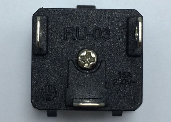 3Pin de Braziliaanse EU van Australië de V.S. het UK aan van de de StopWisselstroom van Brazilië van de de Contactdooslader Elektrische van de de Adapterreis de Convertor Zwarte Afzet