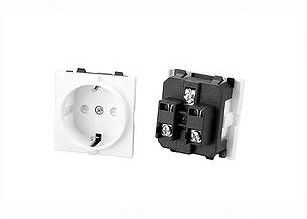 DIN 49 de EU-440 Stop Standaardac Schuko van de de Muur Europese Macht van de Afzet Enige Stop Contactdoos rg-02 Waterdichte 250V 16A IP20