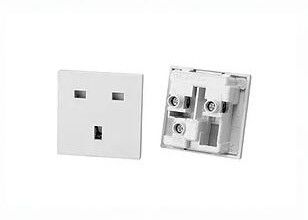 BSI keurde Rb-02 Britse Contactdoos Vrouwelijke Afzet 3 de Muurcomité van Pool goed 13A 250V het UK Machts Elektrostoppen en Contactdozen BS 1363