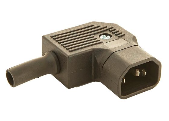 De Kabel van CEI 60320 zet AC Elektrostop ja-2233-2 van de de Schroefinham van 10A op 250VAC 3PIN Schakelaar van de de Machtsingang van Rewireable de Mannelijke