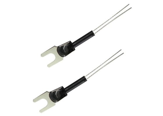 De aangepaste u-Type van de de Oppervlaktetemperatuur van het Sondemedische apparaat van de de Sensor100k 1% 3950 NTC Thermistor Schroef van de de Vorkschakelaar zet op