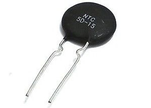 Schommelingsstroom die van de de Thermistortemperatuur van de Toevloed Huidige Beperker MF72 5D-15 NTC de Sensor Thermische Weerstand 5Ohm 6A 15m beperken