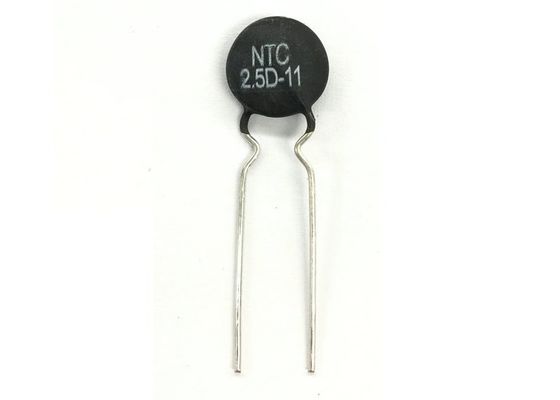 Van de de Temperatuursensor NTC van de voedingen Leaded Epoxy Met een laag bedekte Schijf Thermistor 20Ohm 11mm 2A 20% voor Toevloed het Huidige Beperken