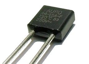 CCC AUPO van UL VDE Radiale van het Elementen Thermische Verbindingen a7-15a-F van de Legerings Thermische Zekering de Scheidingstf 138C 15A 250V Thermische Beschermer