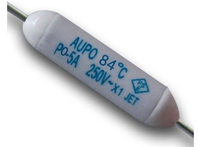 De Zekeringstf van de Aupo p3-F Pico Subminiature Korrel Ceramische Thermische Scheidings125c 250V 2A As Leaded voor Airconditioner