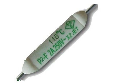 De Zekeringstf van de Aupo p3-F Pico Subminiature Korrel Ceramische Thermische Scheidings125c 250V 2A As Leaded voor Airconditioner