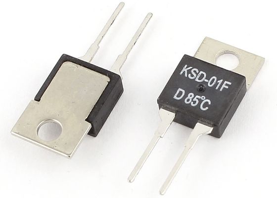 Aan-220 van de de Temperatuurcontrole van het Pakket ksd-01F 85C NC de Normale Gesloten Autoterugstellen Bimetaal van de de Schakelaarthermostaat Thermische Scheiding Fus