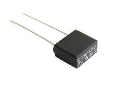 Rode de slag Micro- van Fosfor Vrije Vierkante Pastic Langzame Zekering 100mA-6.3A 8.4x7.2x4.0mm met Voltageclassificatie 125V 250V 300V 350V