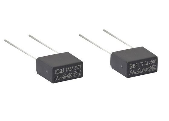 Vierkante Doosvormige de Vertragings Subminiature Zekering 8.4mm SMT T1A van de Hoogspanningstijd met de Nominale spanning van 250V 300V 400V