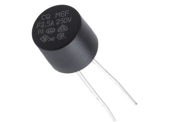 Snel Waarnemende Cilindrische Plastic Subminiature de Zekeringsmef 001 F1A 250V 8.35x7.7mm VDE van GLB met Band Bulkpakket
