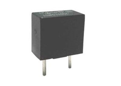 CCC CQC PSE Radiale Leaded Doosvormige Langzame de Slag Miniatuurzekering MST 002 2A 250VAC 300V 400V 8.35x7.7mm van PCB
