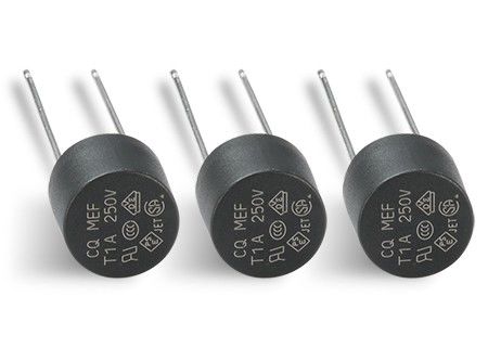 Snel Waarnemende Cilindrische Plastic Subminiature de Zekeringsmef 001 F1A 250V 8.35x7.7mm VDE van GLB met Band Bulkpakket