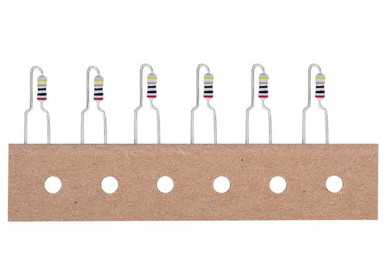 Vuurvaste Niet-inductieve Smeltbare de Draad Gekronkelde Weerstand 0.1-1000 Ohm ±5% van KNP 0.25-10W met Kleinere Beschikbare Grootte