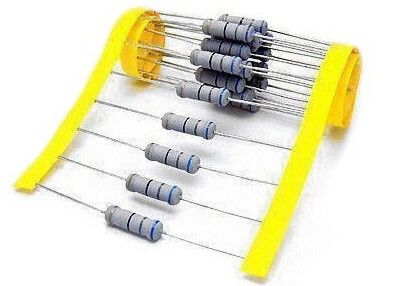 van de het Metaalfilm van 0.25W 0.5W 0.6W 1W 2W 3W de snel Vuurvaste Smeltbare Weerstand 0.1OHM-1KOHM