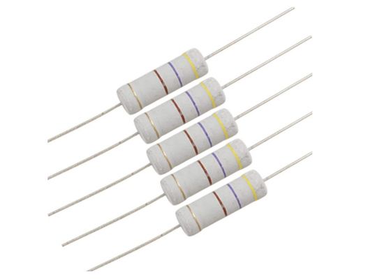 De verkleinde van de het Metaaloxidefilm van MOF Onontvlambare Weerstand 470R 5W 700V 470 Grijs Ohm 2485